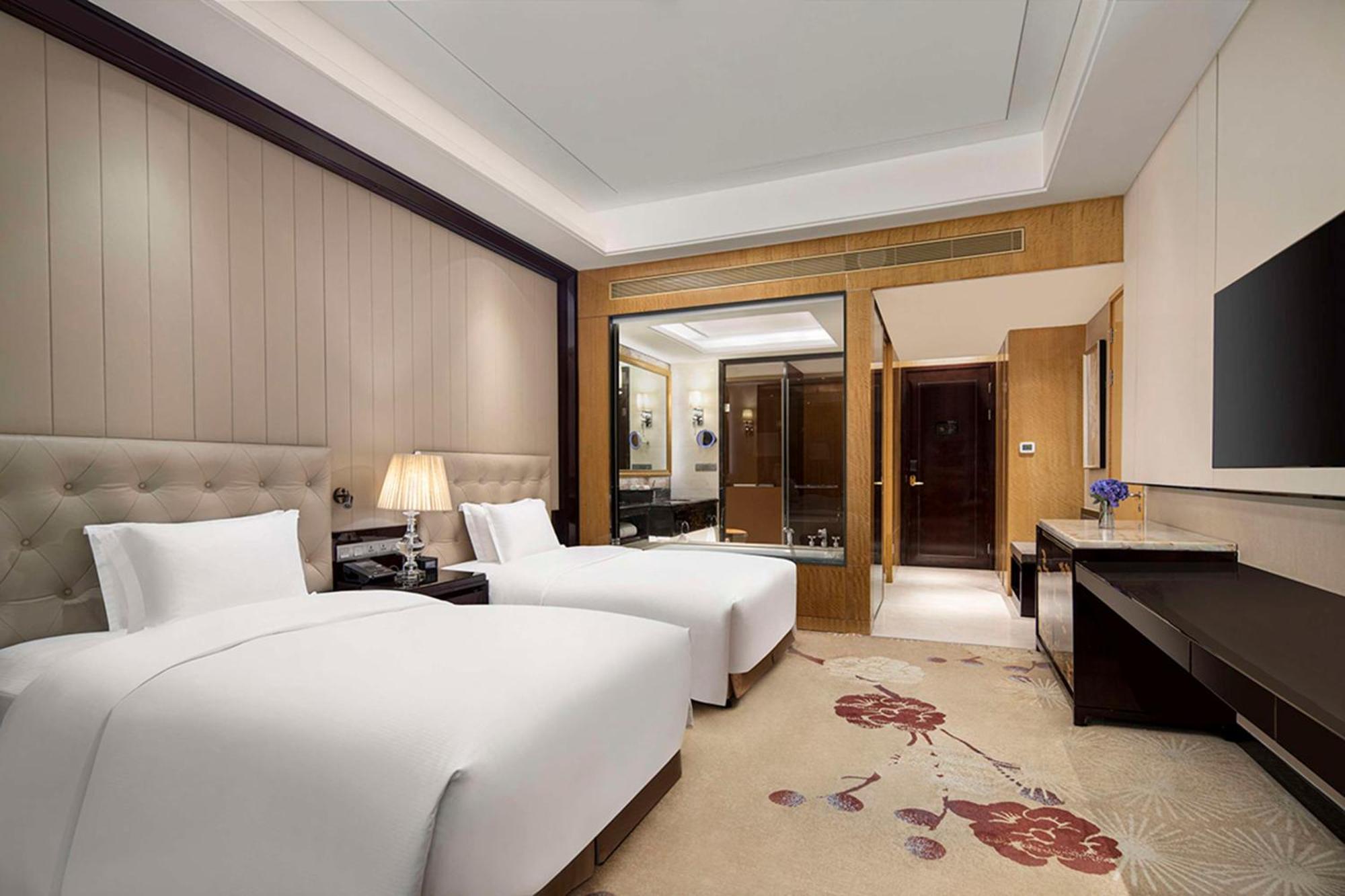 Hotel Hilton Nanjing à Nankin Extérieur photo