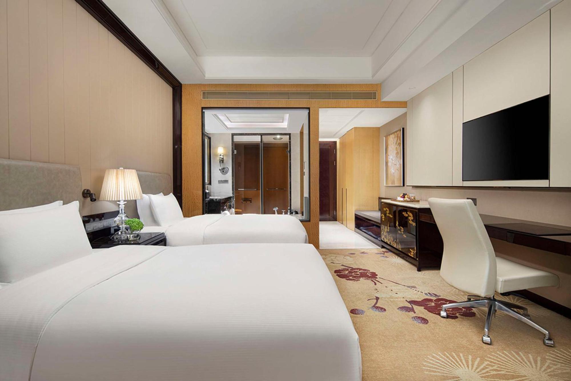 Hotel Hilton Nanjing à Nankin Extérieur photo