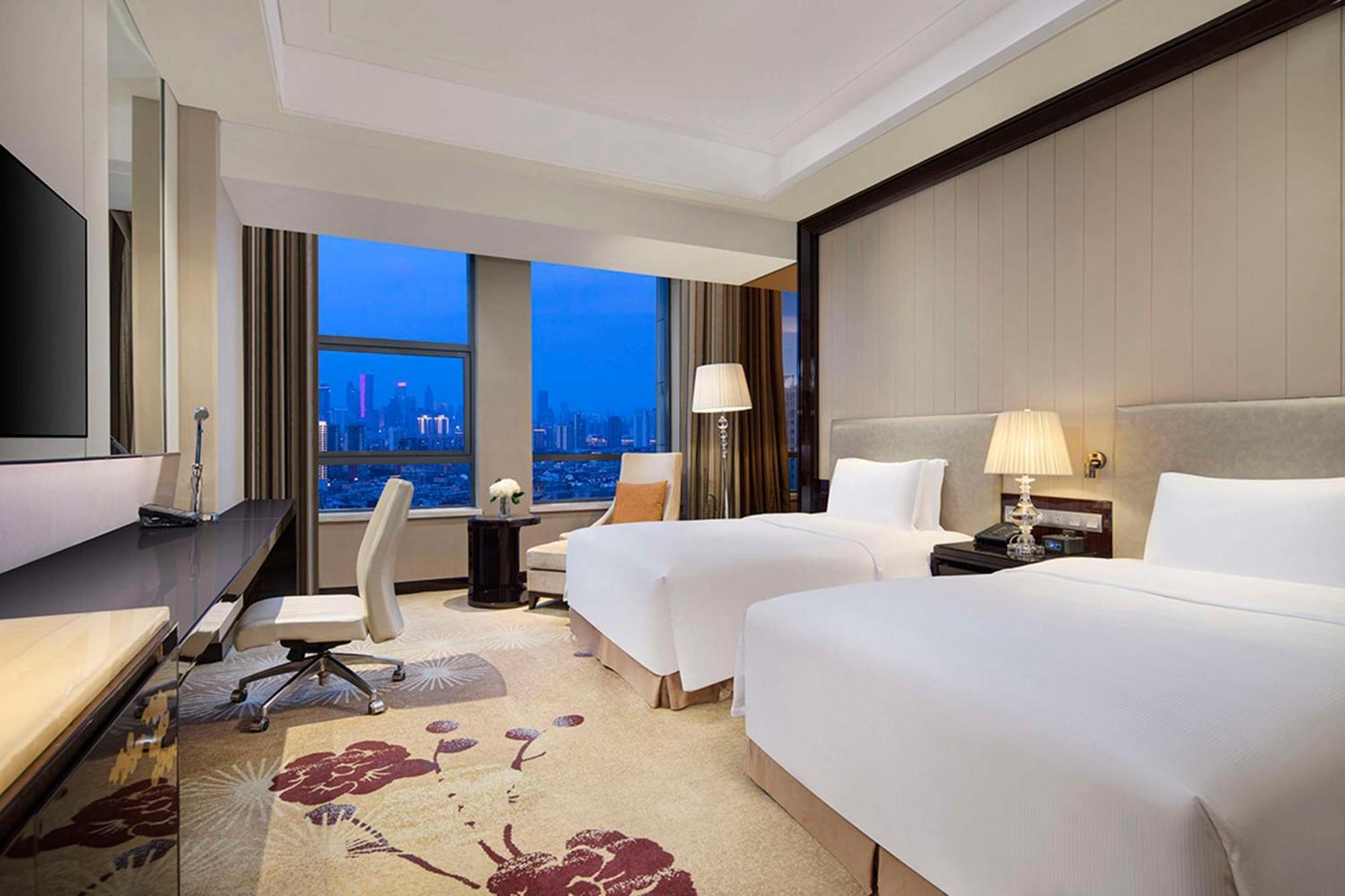 Hotel Hilton Nanjing à Nankin Extérieur photo