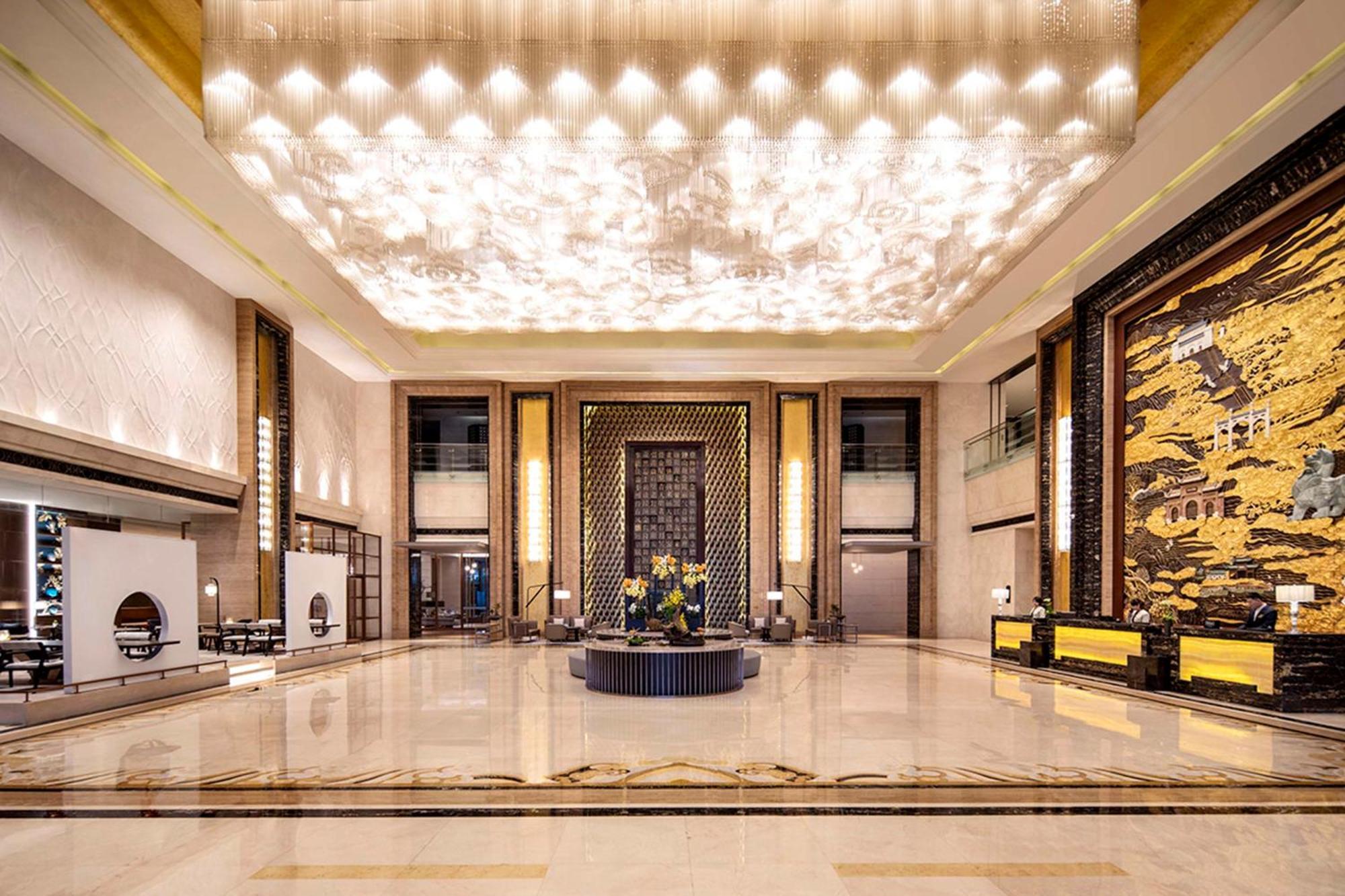Hotel Hilton Nanjing à Nankin Extérieur photo