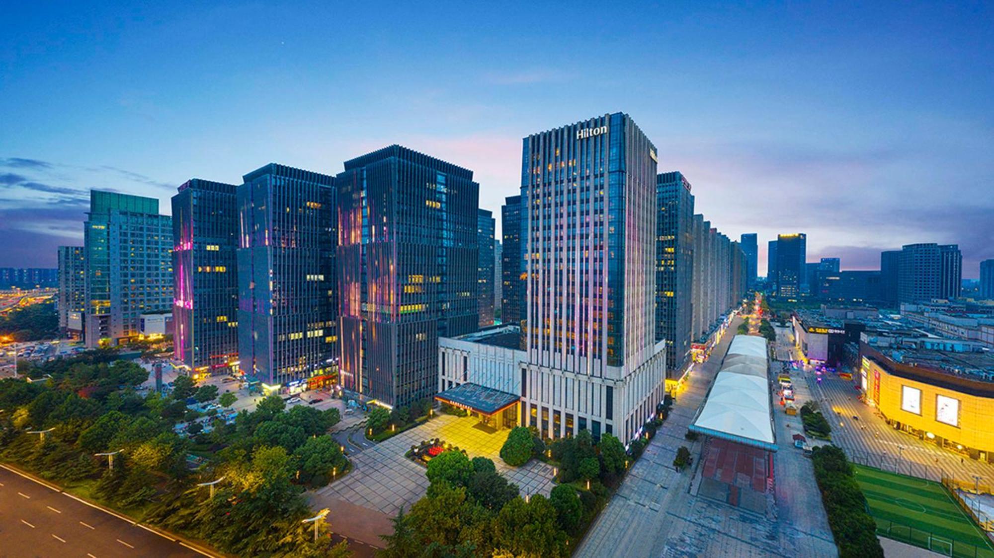 Hotel Hilton Nanjing à Nankin Extérieur photo