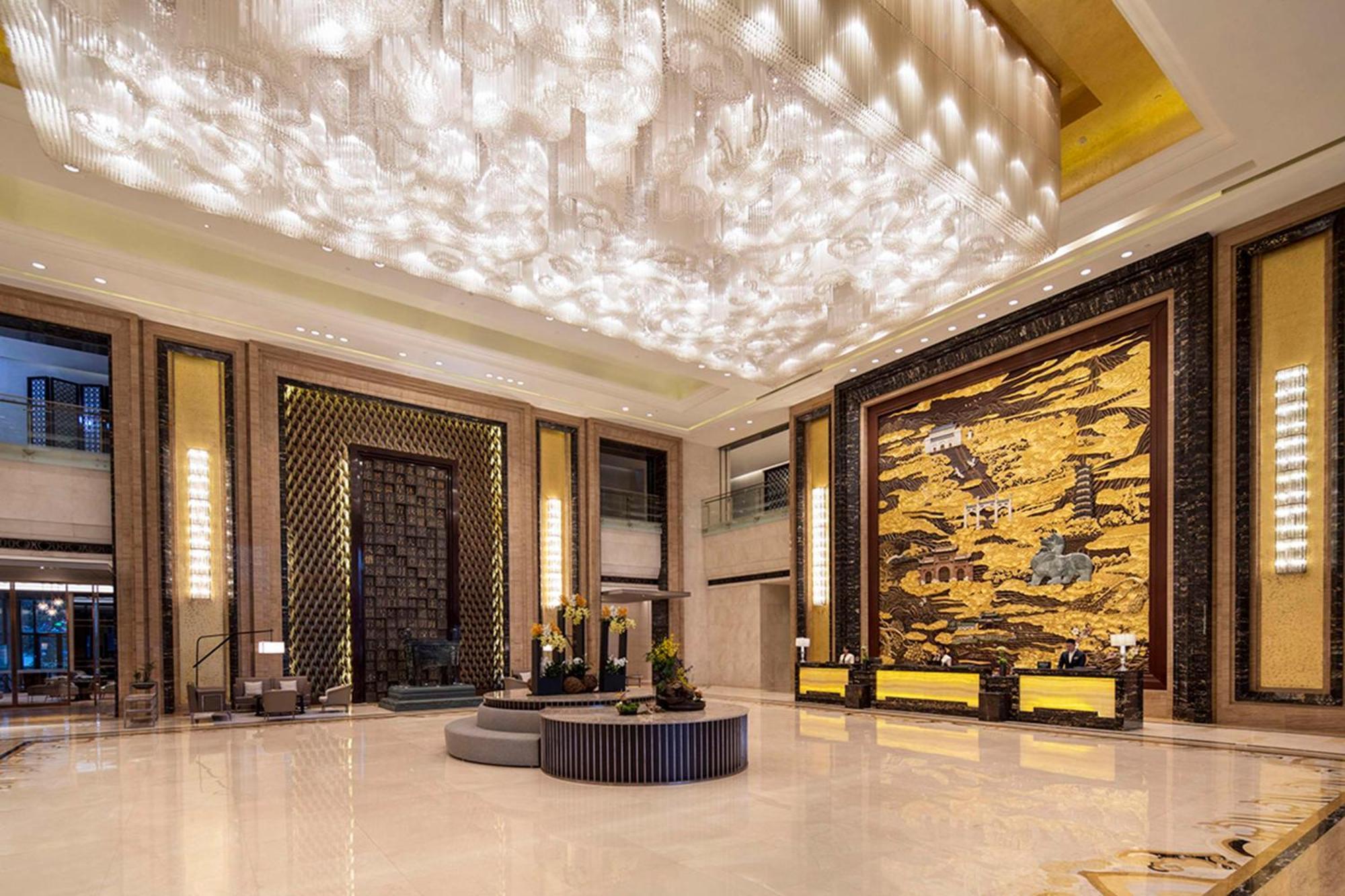 Hotel Hilton Nanjing à Nankin Extérieur photo