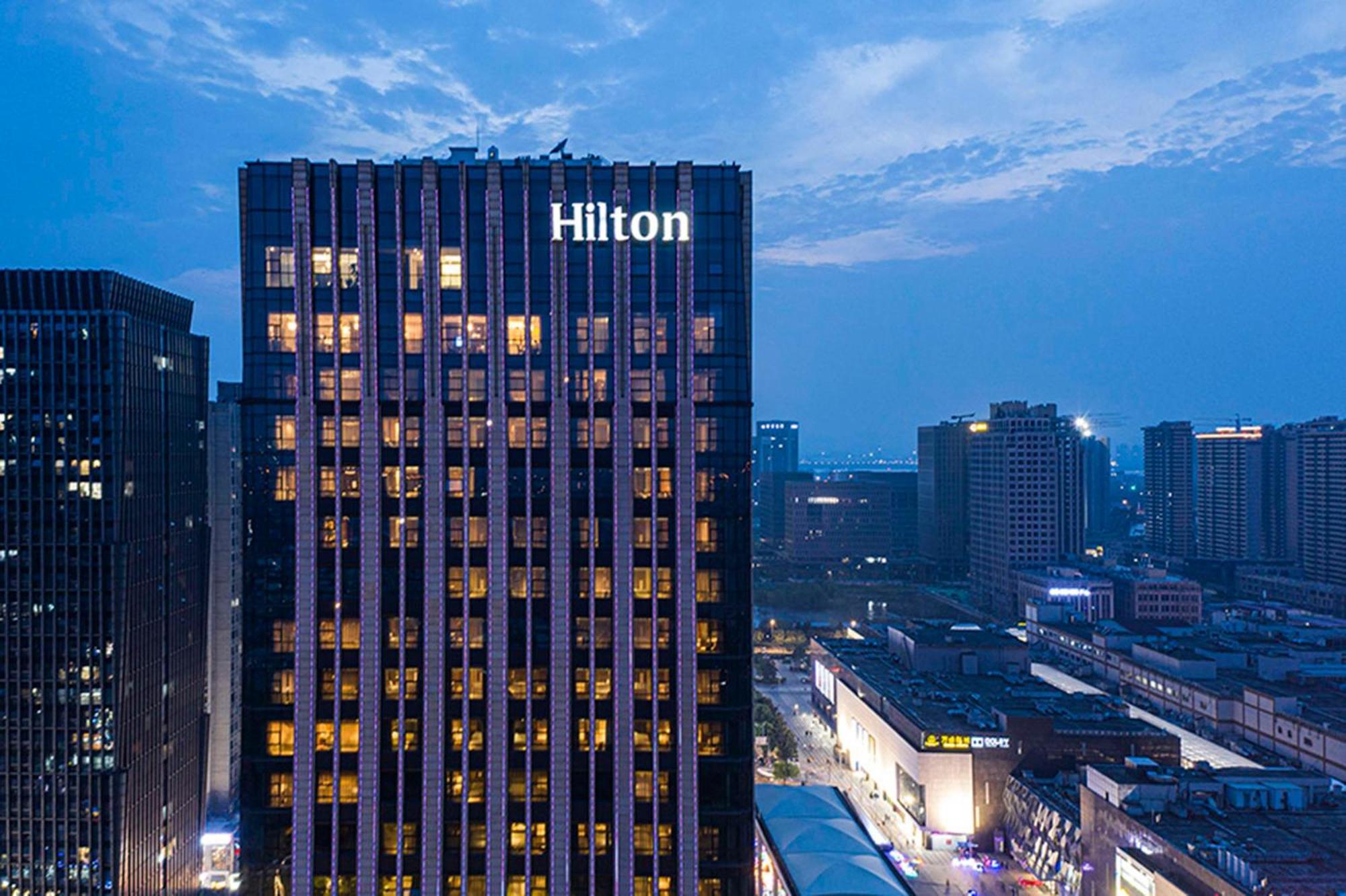 Hotel Hilton Nanjing à Nankin Extérieur photo