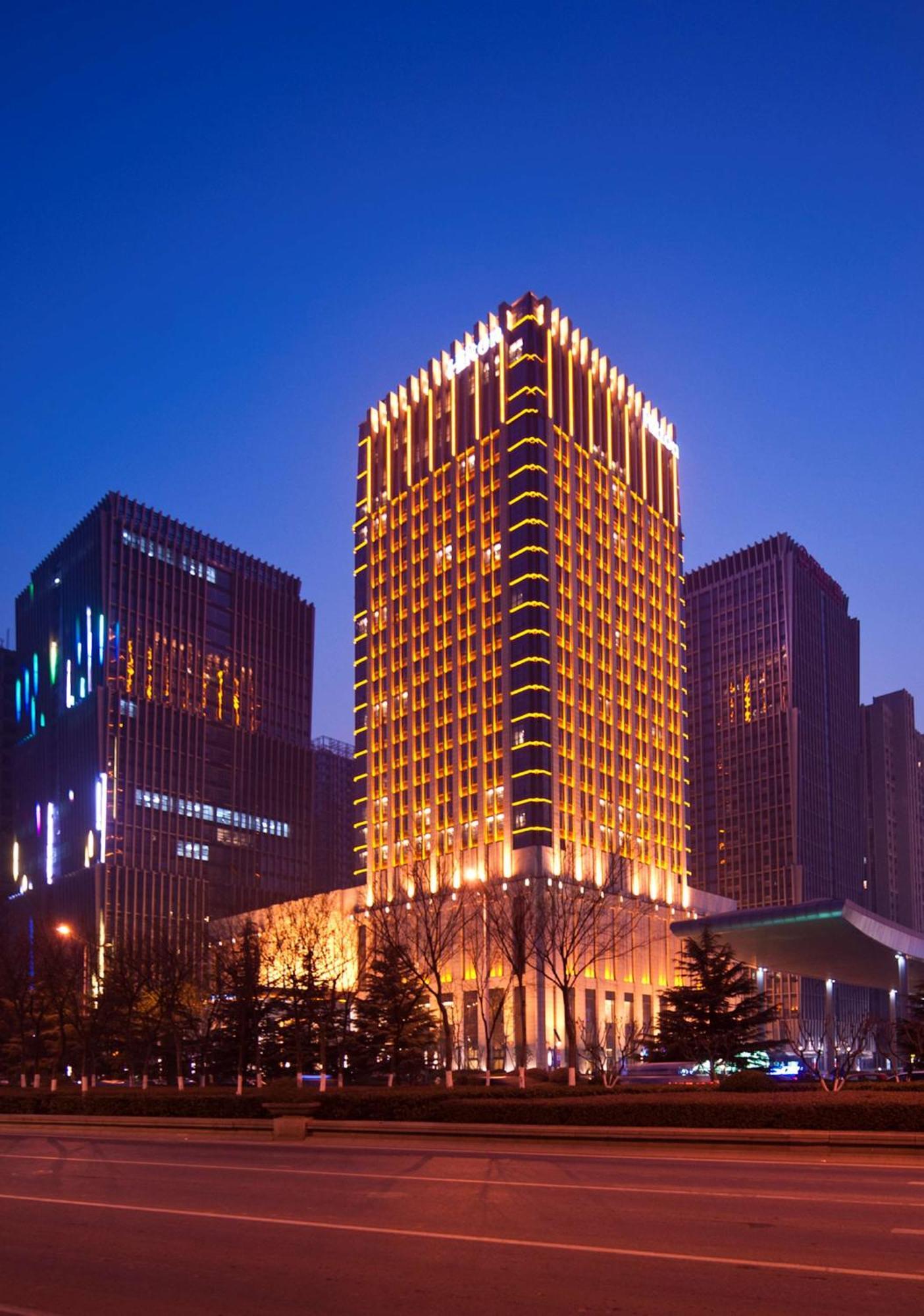 Hotel Hilton Nanjing à Nankin Extérieur photo